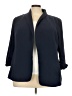 Ann Taylor LOFT 100% Polyester Blue Blazer Size 22 - photo 1