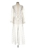 Dorothy Perkins 100% Polyamide Ivory Kimono Size L - photo 1