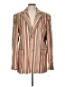 Black Rivet 100% Cotton Stripes Gold Blazer Size L - photo 1