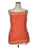 Maurices 100% Polyester Orange Sleeveless Blouse Size 16 (1) - photo 1