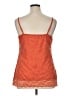 Maurices 100% Polyester Orange Sleeveless Blouse Size 16 (1) - photo 2