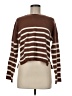For The Republic Stripes Brown Pullover Sweater Size M - photo 1