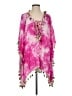Bindya 100% Modal Pink Swimsuit Cover Up Size S - photo 1