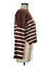 For The Republic Stripes Brown Pullover Sweater Size M - photo 4