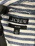 J.Crew 100% Linen Stripes Blue Short Sleeve Blouse Size XXS - photo 7