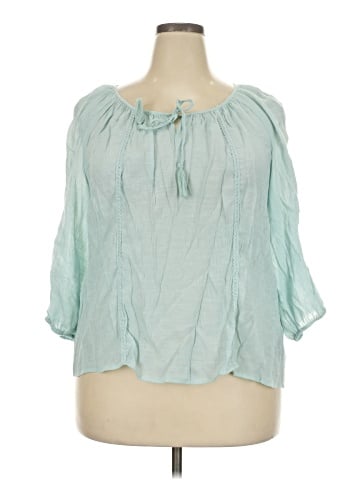 Zac & Rachel 3/4 Sleeve Blouse (view 1)