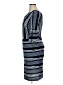 ECI 100% Polyester Stripes Blue Casual Dress Size 14 - photo 5
