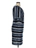 ECI 100% Polyester Stripes Blue Casual Dress Size 14 - photo 4