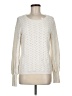 Express Chevron-herringbone Ivory Pullover Sweater Size M - photo 1