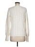 Express Chevron-herringbone Ivory Pullover Sweater Size M - photo 2