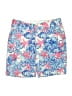 Lilly Pulitzer 100% Cotton Print Blue Khaki Shorts Size 2 - photo 1