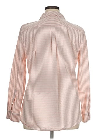 Garnet Hill Long Sleeve Button-Down Shirt (view 2)