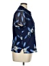 Sag Harbor 100% Polyester Floral Blue Short Sleeve Blouse Size XL Petite - photo 4