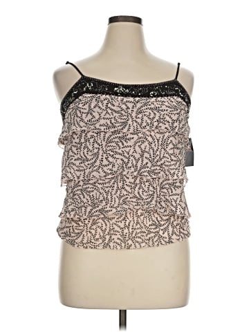 Identity by Lord & Taylor Sleeveless Silk Top (view 1)