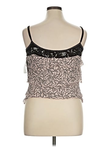 Identity by Lord & Taylor Sleeveless Silk Top (view 2)