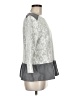 THML Gray 3/4 Sleeve Blouse Size M - photo 4