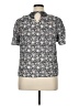 Boden Gray Short Sleeve Blouse Size 14 - photo 2