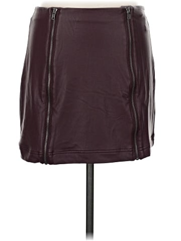 Tinseltown Faux Leather Skirt (view 1)