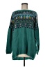 LOGO by Lori Goldstein Teal Pullover Sweater Size M - photo 1
