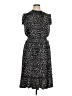 MICHAEL Michael Kors Animal Print Black Casual Dress Size XL - photo 1