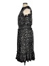 MICHAEL Michael Kors Animal Print Black Casual Dress Size XL - photo 5