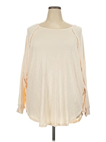 LC Lauren Conrad 3/4 Sleeve T-Shirt (view 1)
