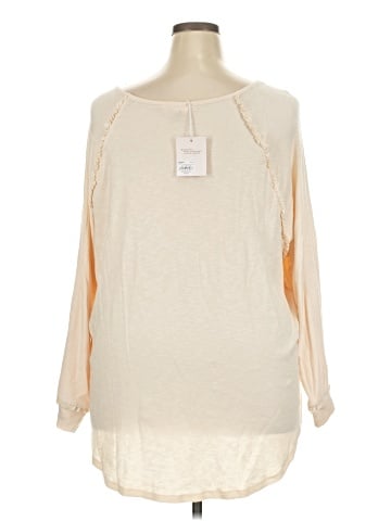 LC Lauren Conrad 3/4 Sleeve T-Shirt (view 2)