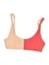Unbranded Color Block Orange Swimsuit Top Size XS - photo 1