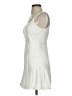Zara Solid White Cocktail Dress Size S - photo 5