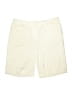 AK Anne Klein Solid Ivory Khaki Shorts Size 18 - photo 1