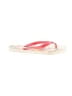 Johnny Was White Flip Flops Size 9 - 10 - photo 1