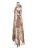 Bar III Paisley Tan Cocktail Dress Size XL - photo 5