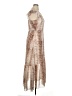 Bar III Paisley Tan Cocktail Dress Size XL - photo 4