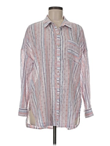 Maeve by Anthropologie Long Sleeve Button-Down Shirt (view 1)