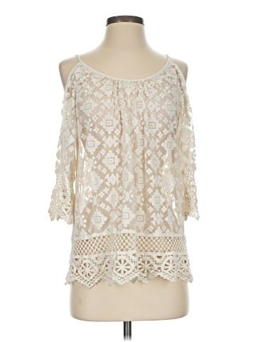 Karen Kane 3/4 Sleeve Blouse (view 1)
