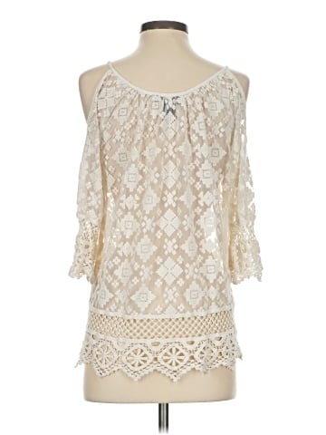 Karen Kane 3/4 Sleeve Blouse (view 2)
