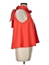 Do & Be 100% Polyester Orange Sleeveless Blouse Size L - photo 4