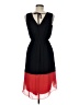 En Focus Studio 100% Polyester Color Block Black Casual Dress Size 6 - photo 2