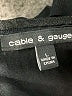 Cable & Gauge Black Pullover Sweater Size L - photo 7