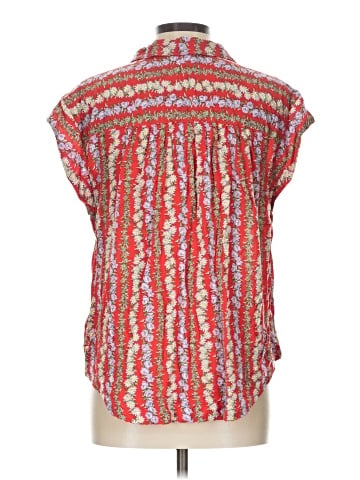 52 Conversations by Anthropologie Short Sleeve Blouse (view 2)