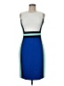 Calvin Klein Color Block Blue Cocktail Dress Size 6 - photo 1