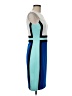 Calvin Klein Color Block Blue Cocktail Dress Size 6 - photo 4