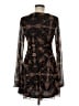 Forever 21 Paisley Brown Cocktail Dress Size M - photo 2