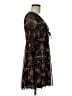 Forever 21 Paisley Brown Cocktail Dress Size M - photo 4
