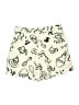 Blu Pepper Print Ivory Shorts Size L - photo 1
