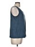 Eileen Fisher Blue Tank Top Size M - photo 4