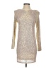 Fate Metallic Gold Cocktail Dress Size S - photo 1