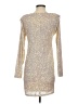 Fate Metallic Gold Cocktail Dress Size S - photo 2