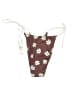 PacSun Floral Brown Swimsuit Bottoms Size XS - photo 2