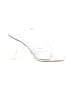 Public Desire Metallic White Sandals Size 5 - photo 1